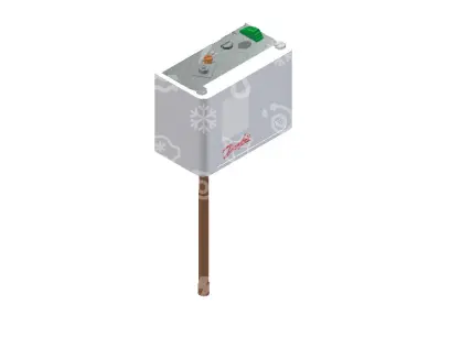 presostat DANFOSS vysokotlaký, KP7B, 8,0- 32,0 , man., diference 4,0  fix., SPDT, pájecí 6 mm